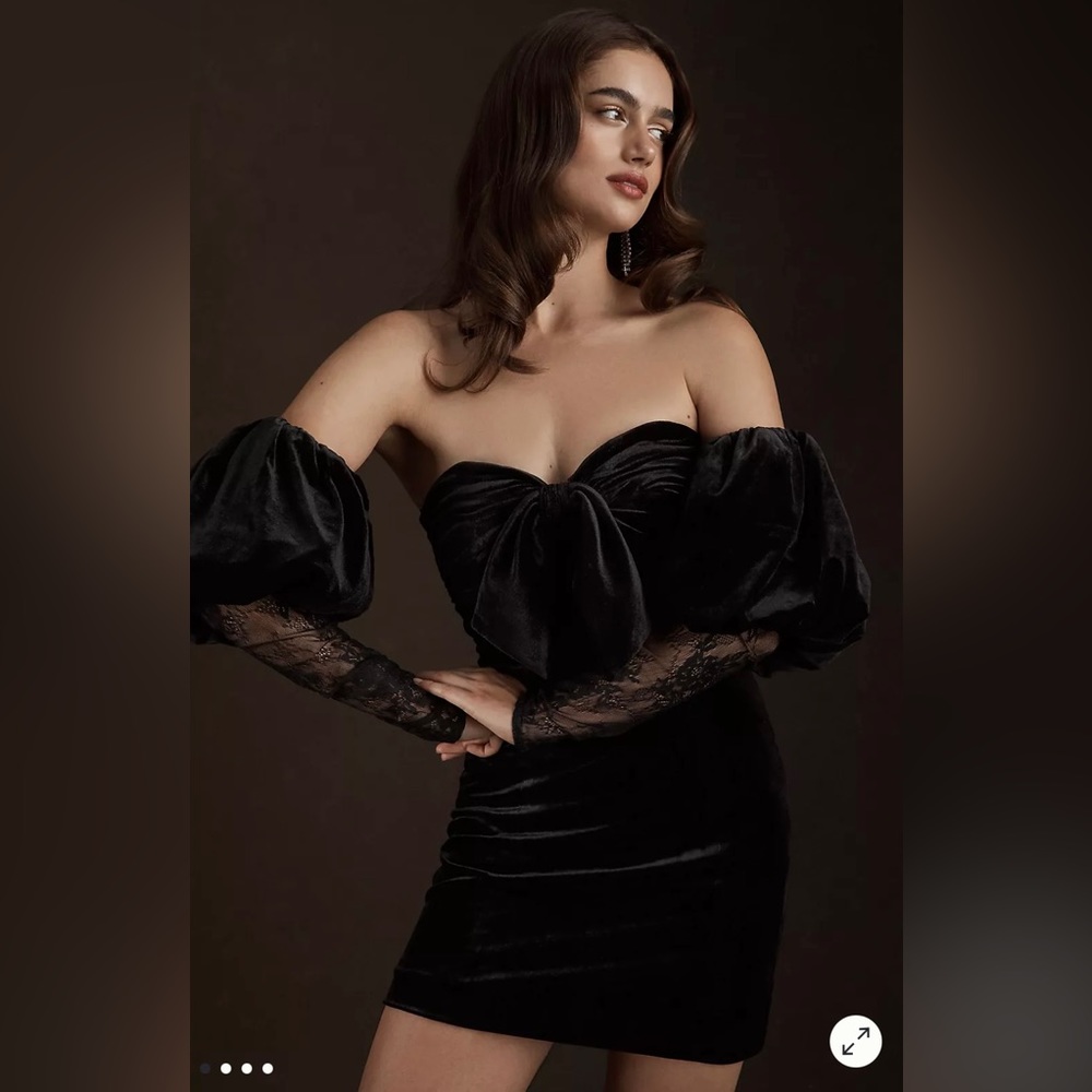 Ronny Kobo Corin Velvet Dress